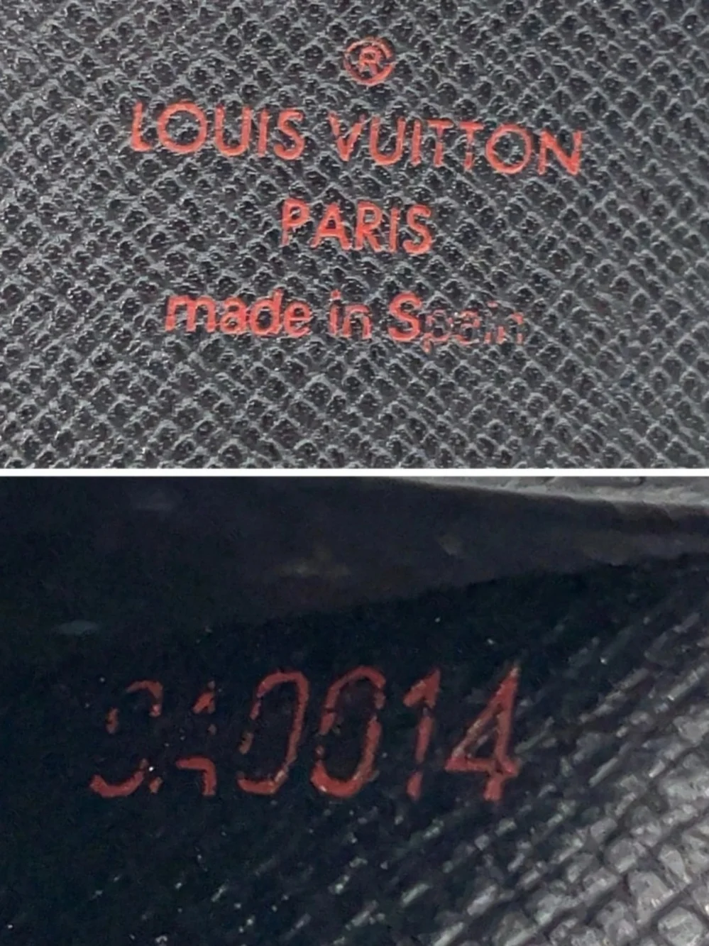 Louis Vuitton Epi Leather Envelope Style Business Card Holder Wallet CA0014